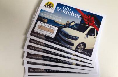 Grampian Campervan Hire Gift Vouchers
